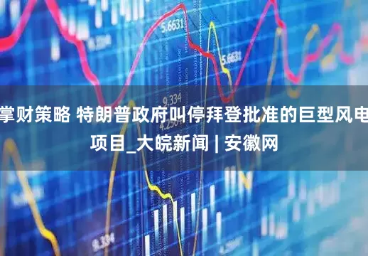掌财策略 特朗普政府叫停拜登批准的巨型风电项目_大皖新闻 | 安徽网
