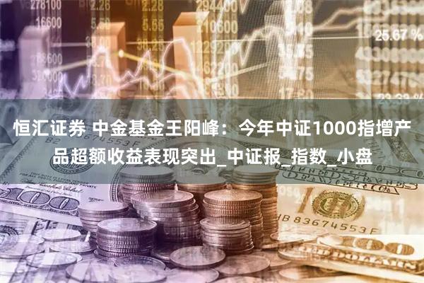恒汇证券 中金基金王阳峰：今年中证1000指增产品超额收益表现突出_中证报_指数_小盘